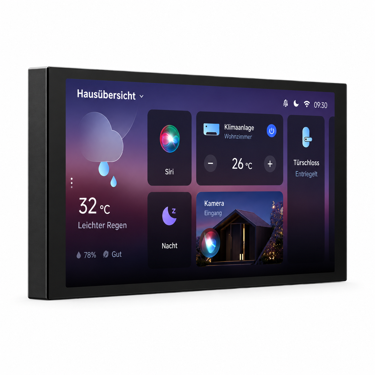Smart-Home-Steuerzentrale mit 6,9-Zoll-Touchscreen – Zigbee & Matter