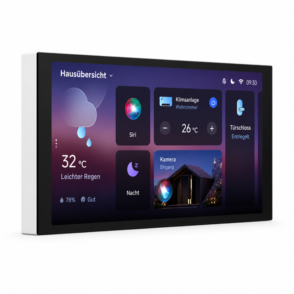 Smart-Home-Steuerzentrale mit 6,9-Zoll-Touchscreen – Zigbee & Matter