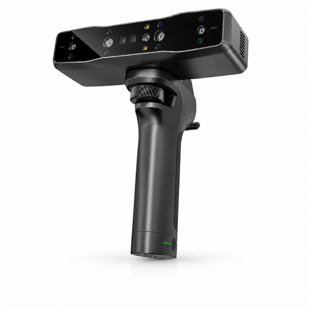 Kabelloser 3D-Scanner – 0,05 mm Präzision & 24-Bit-Farbscan