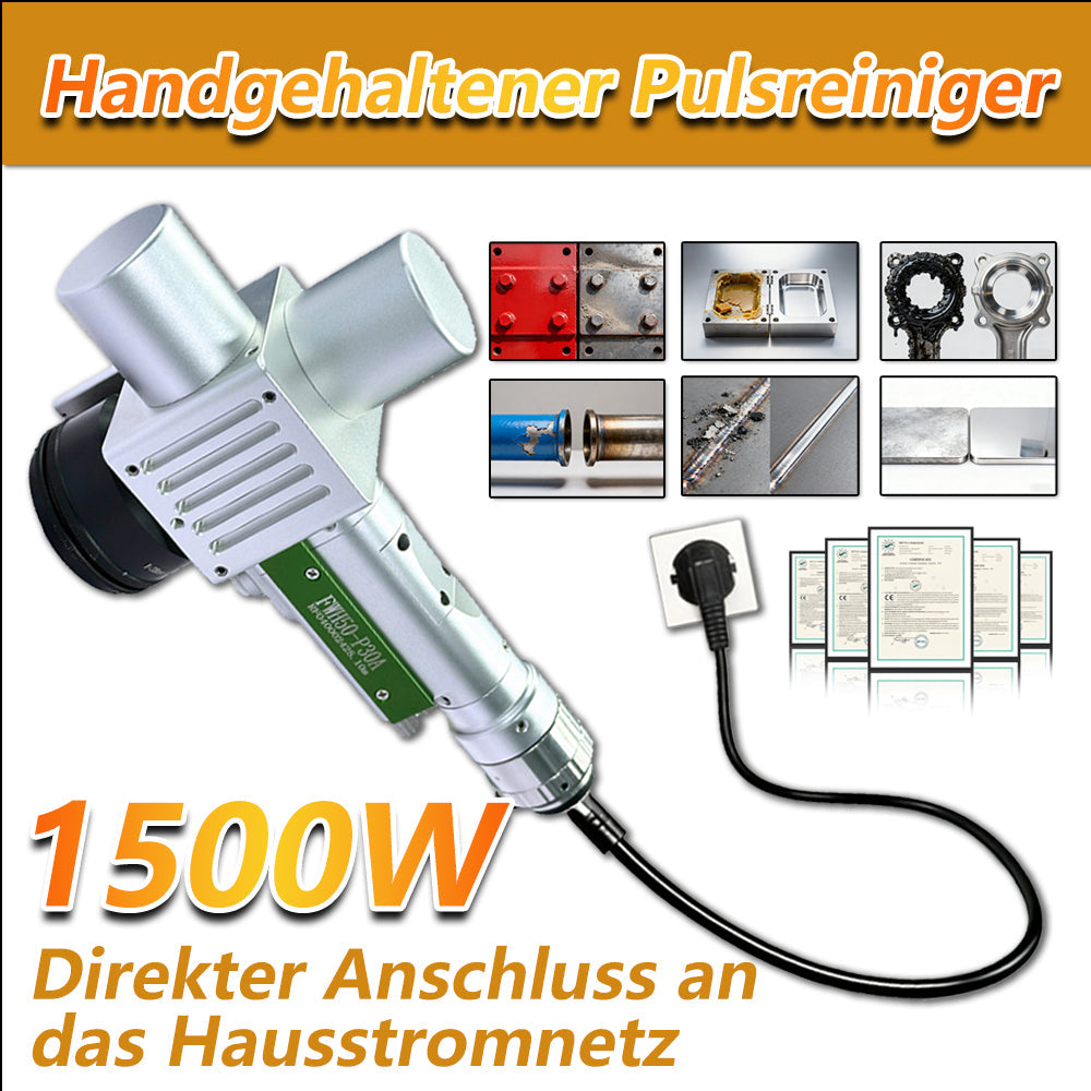 Tragbarer Puls-Laserreiniger – 11 Programme für flexible Reinigung