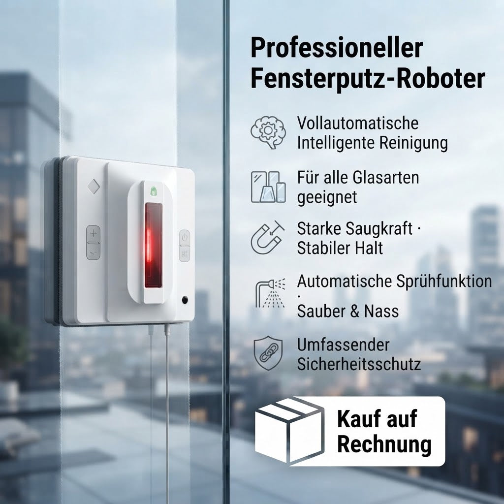 Vollautomatischer intelligenter Fensterreinigungsroboter